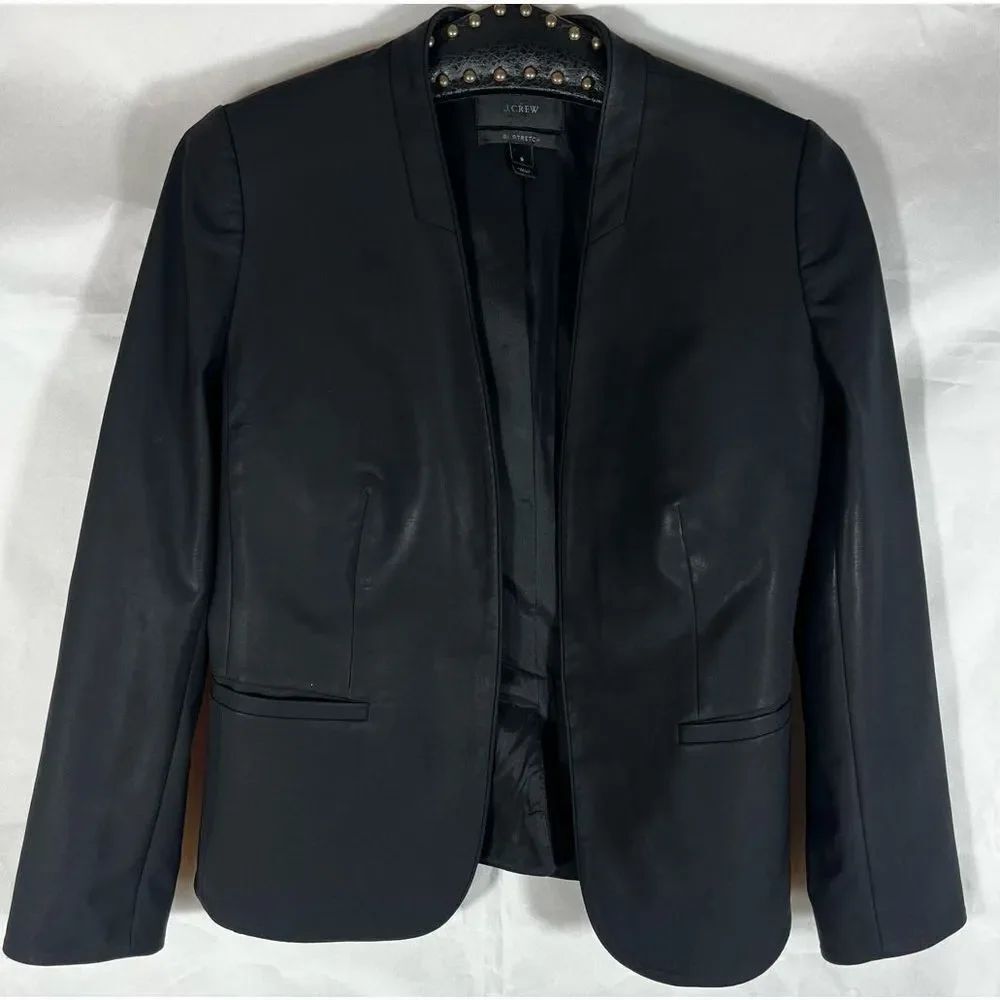 J.Crew coated blazer jacket
